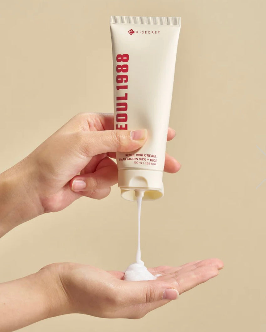 SEOUL 1988 Cream : Snail Mucin 93% + Rice