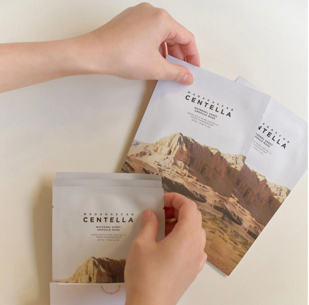 Madagascar Centella Watergel Sheet Ampoule Mask