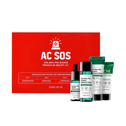 AHA BHA PHA 30 Days Miracle AC SOS Kit