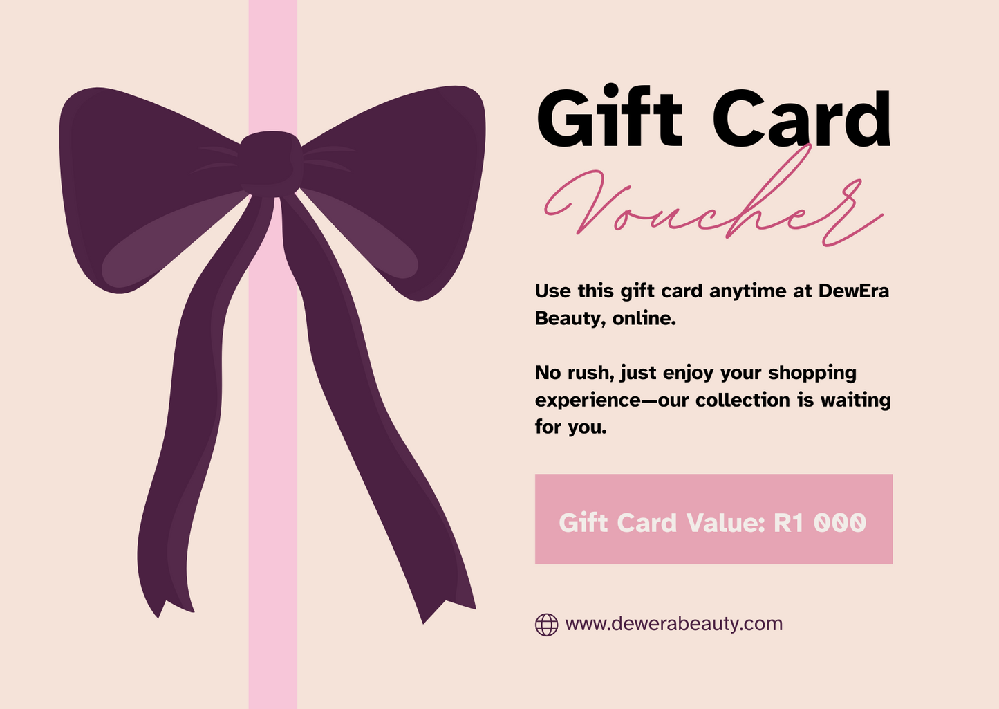 DewEra Beauty Gift Card