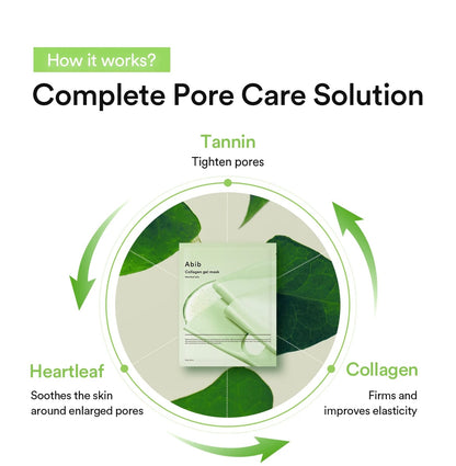 Abib Collagen Gel Mask Heartleaf Jelly