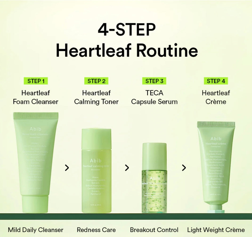 Abib Heartleaf Calming Trial Kit