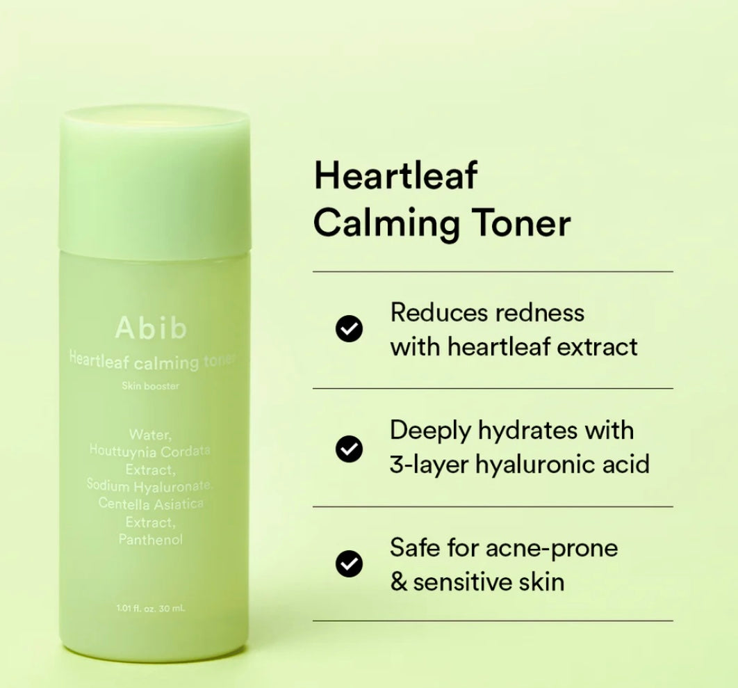 Abib Heartleaf Calming Trial Kit