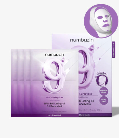 NO.9 NAD Bio Lifting Full Cover Facial Mask