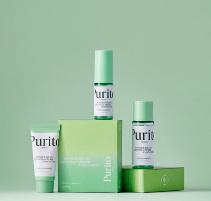 Purito SEOUL Wonder Releaf Centella Mini Kit Unscented